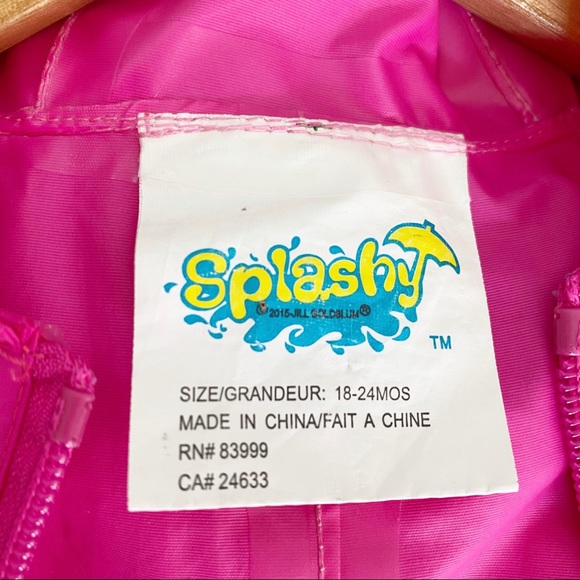 Splashy One Piece Water Proof Coverslls 18-24 Mths - Picture 7 of 7